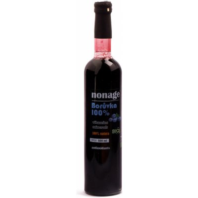 Nonage Juice Borůvka Premium BIO 0,5 l