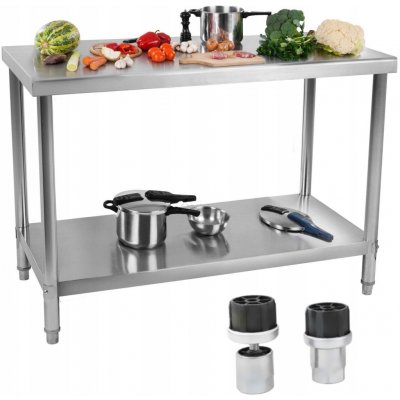 Royal Catering Nerezový Stůl RCAT-120/70 – Zboží Mobilmania