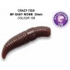 Návnada a nástraha Crazy Fish MF Baby worm 1,2" 3cm 100 sýr floating