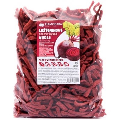 Kojibakers luštěninové celestýnské nudle s červenou řepou 0,5 kg – Zboží Dáma