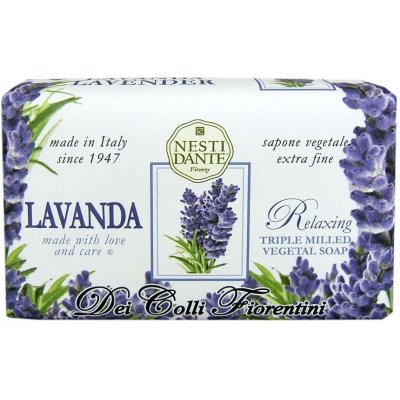Nesti Dante Dei Colli Fiorentini Lavanda Relaxing přírodní mýdlo 250 g – Zboží Mobilmania