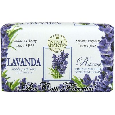 Nesti Dante Dei Colli Fiorentini Lavanda Relaxing přírodní mýdlo 250 g – Hledejceny.cz