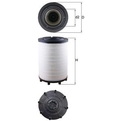 Vzduchový filtr MAHLE LX 2839 – Hledejceny.cz