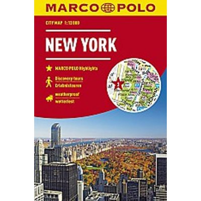 MARCO POLO Cityplan New York 1:12 000 – Zboží Mobilmania