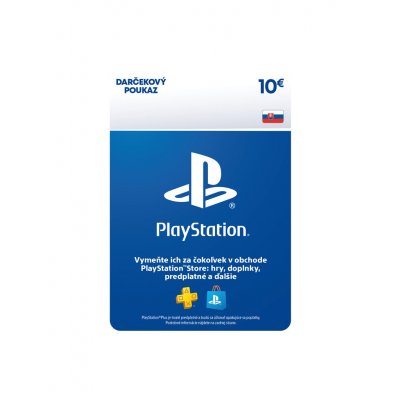 PlayStation Plus Essential dárková karta 10€ (1M členství) SK