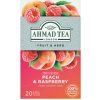 Čaj Ahmad Tea Infusion PEACH & RASPBERRY 20 x 1,8 g