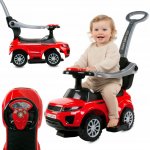 Sun Baby červené s rukojetí a ohrádkou – Zboží Mobilmania