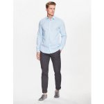 Calvin Klein košile Chambray slim fit K10K111282 modrá – Zboží Mobilmania