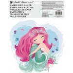 Anděl Samolepka na zeď barevná Mořská panna 30 x 42 cm 15511 – Hledejceny.cz