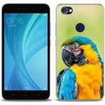 Pouzdro mmCase Gelové Xiaomi Redmi Note 5A Prime - papoušek ara 2 – Zbozi.Blesk.cz