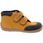 Fare Bare dětské celoroční boty A5121281 s modrým okopem žluté – Zboží Mobilmania