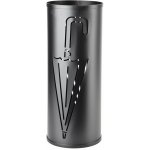 Mondex Kovový stojan na deštníky Cedric Black Umbrella, 49,5x20 cm – Zboží Dáma