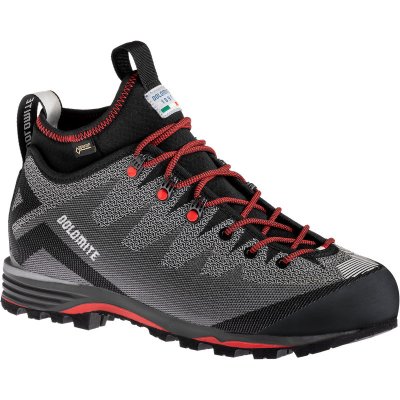 Dolomite outdoorová obuv Veloce Gtx Pewter Grey/Fiery red – Zboží Mobilmania