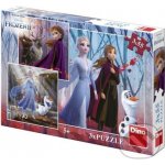 Dino Frozen/Ledové království II 3 x 55 dílků – Hledejceny.cz