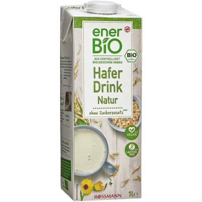 enerBiO BIO ovesný nápoj Natur 1 l – Zboží Dáma