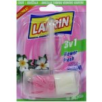 Larrin Plus 3v1 Fresh WC blok včetně držáku vůně květin Flower 40 g – Sleviste.cz