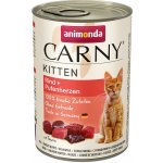 Carny Kitten hovězí & krůtí srdíčka 400 g – Hledejceny.cz