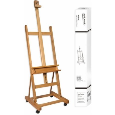 MontMarte Malířský stojan vnitřní velký s kolečky přírodní č. 0010C 1ks – Zboží Dáma