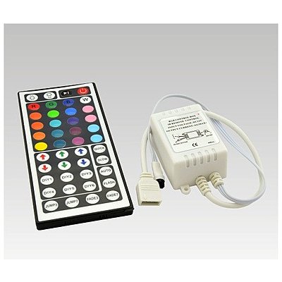 Příslušenství k LED osvětlení LED IR RGB controller DC12V 3x2A+44 tlač. klávesnice – Hledejceny.cz