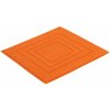 Koupelnová předložka Vossen Feeling oranžová orange 60 x 60 cm