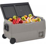 zahrada-XL Chladicí box s kolečky a adaptérem černý a šedý 36 l PP a PE – Zbozi.Blesk.cz