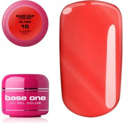 Silcare UV gel Base One Color Clared Red 15 5 g