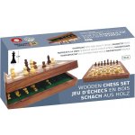 PIATNIK Dřevěné šachy magnetické – 18 cm – Zboží Živě