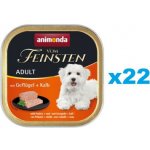 Animonda Vom Feinsten Adult Dog drůbež a telecí 22 x 150 g – Hledejceny.cz