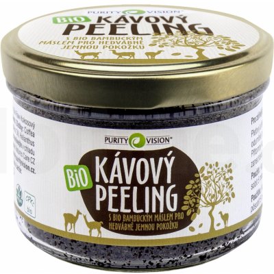 Purity Vision kávový peeling Bio na celulitidu 175 g – Sleviste.cz