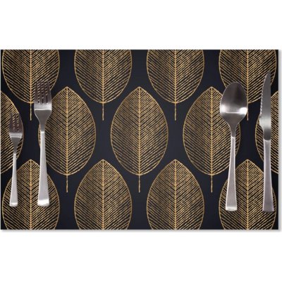 Sablio prostírání Zlaté listy 40x30cm – Sleviste.cz
