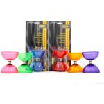 Diabolo s ložiskem Cyclone Quartz 2 set hůlky + DVD – Zboží Mobilmania