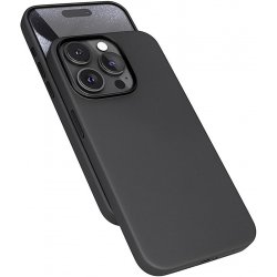 Epico Mag+ Leather Case iPhone 15 Pro černé