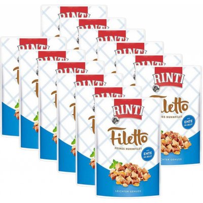 RINTI Filetto kuře & kachna 12 x 100 g – Zboží Mobilmania