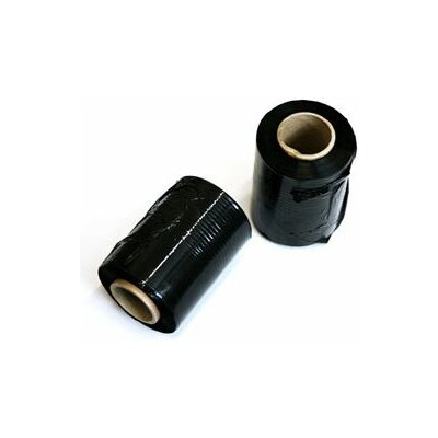 Ruční stretch fólie granát 100 mm, návin 150 m, síla 23 my, černá – Sleviste.cz