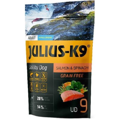 Julius K9 ADULT SALMON&SPINACH 340 g – Zboží Mobilmania