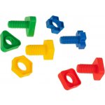 KIK Konstrukční stavebnice šrouby 30 ks – Zboží Živě