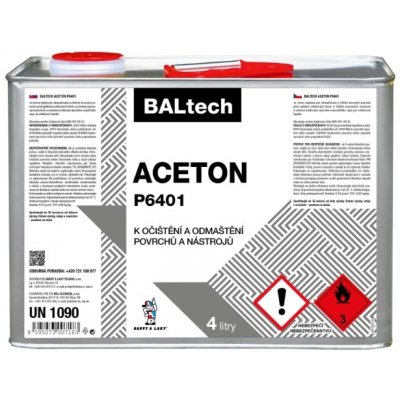 BALtech Barvy a laky Hostivař ACETON P6401 4 L