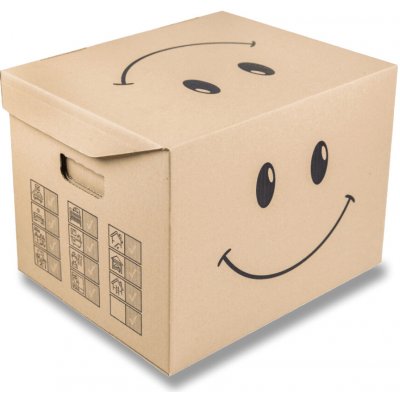 Europapier Úložná krabice pro archivační boxy 390 x 322 x 297 mm hnědá – Zboží Živě