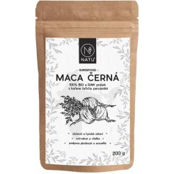 NATU Maca černá BIO prášek 200 g