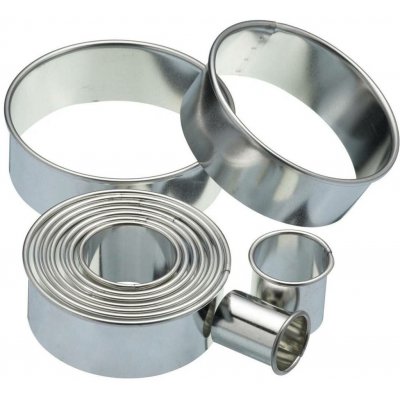 KitchenCraft Sada kulatých vykrajovátek s plechovou krabičkou, 11 ks – Hledejceny.cz
