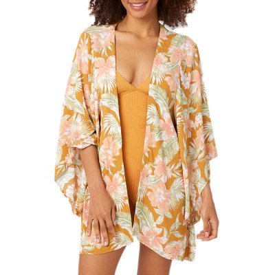 Rip curl Always Summer kimono Gold Žlutá – Sleviste.cz