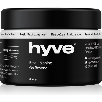 hyve 100 Beta–alanine 384 g – Hledejceny.cz