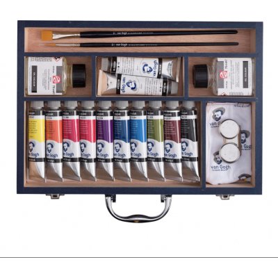Van Gogh sada olejových barev v kufříku Starter Box XL 12 x 40 ml – Hledejceny.cz