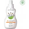 Ekologické praní Attitude Prací gel Nature+ s vůní citronové kůry 1050 ml (35 pracích dávek)