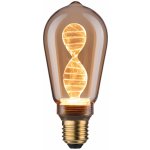 Paulmann 28885 Helix Inner Glow, zlatá dekorativní žárovka E27 LED 3,5W 1800K, 6,4cm – Hledejceny.cz