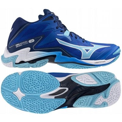 Mizuno Wave Lightining Z8 Mid V1GA2405 Modrá – Hledejceny.cz