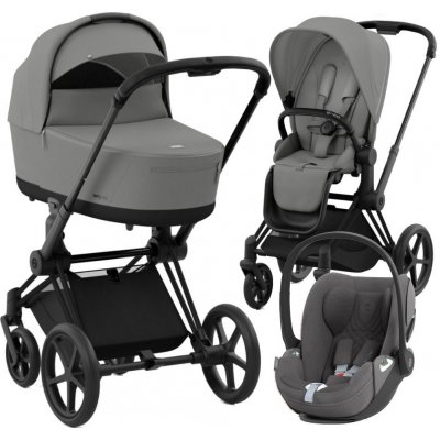 CYBEX Rám Priam 4.0 Seat Pack Lux Carry Cot + Cloud T i-Size Plus 2024 Mirage Grey – Hledejceny.cz