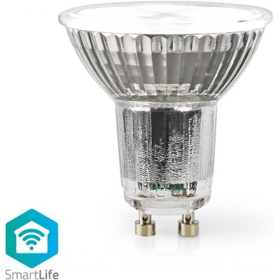 Nedis SmartLife chytrá LED žárovka GU10 4,9W 345lm barevná + studená/teplá bílá WIFILRC10GU10