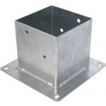 Domax PSP 160 Patka sloupku se čtvercovou základnou 161x161x200x2,5 mm – Zbozi.Blesk.cz