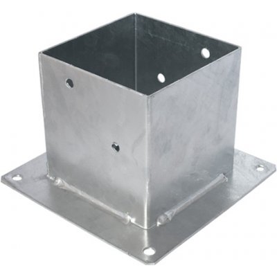 Domax PSP 160 Patka sloupku se čtvercovou základnou 161x161x200x2,5 mm – Zbozi.Blesk.cz